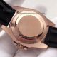 Copy Rolex GMT-Master II Rose Gold Black Ceramic Black Rubber Strap Watch (5)_th.jpg